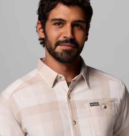 Men's Cornell Woods Flannel Long Sleeve Shirt - Tall