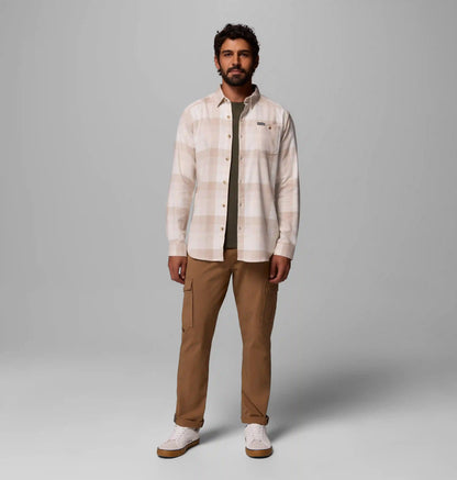 Men's Cornell Woods Flannel Long Sleeve Shirt - Tall