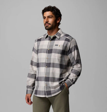 Men's Cornell Woods Flannel Long Sleeve Shirt - Tall