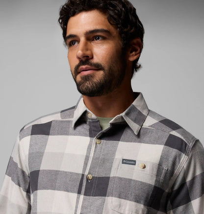 Men's Cornell Woods Flannel Long Sleeve Shirt - Tall