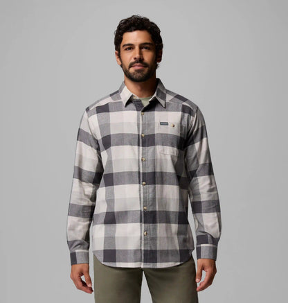Men's Cornell Woods Flannel Long Sleeve Shirt - Tall