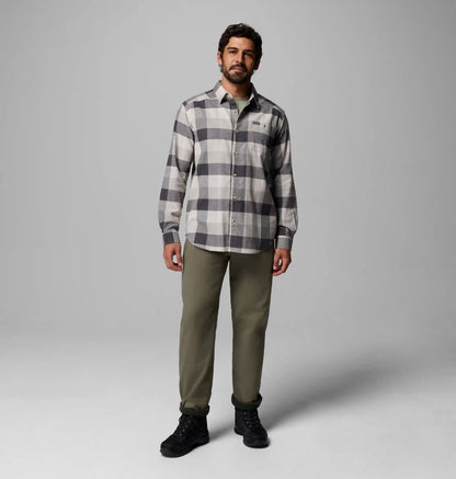 Men's Cornell Woods Flannel Long Sleeve Shirt - Tall