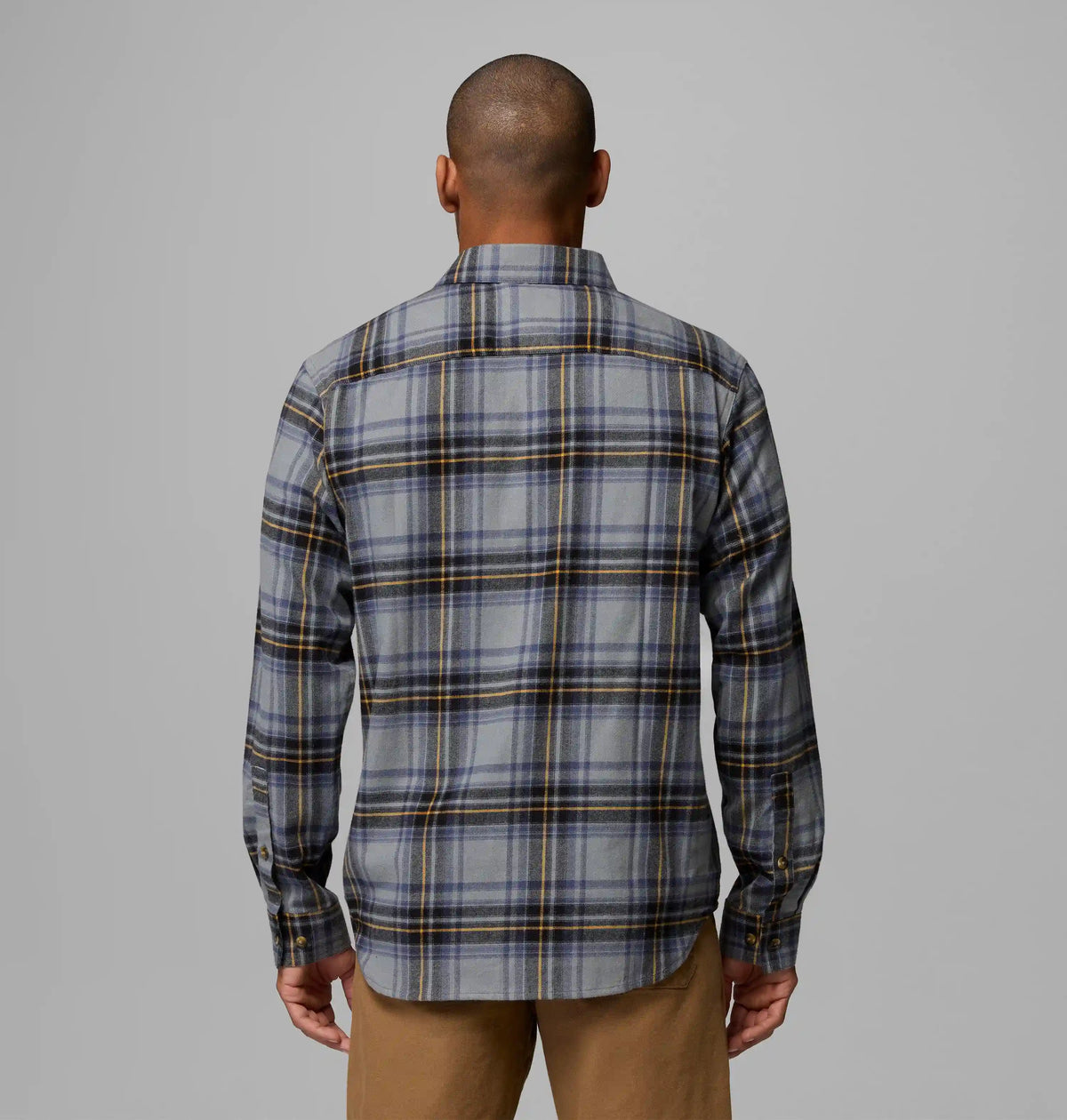 Men's Cornell Woods Flannel Long Sleeve Shirt - Tall