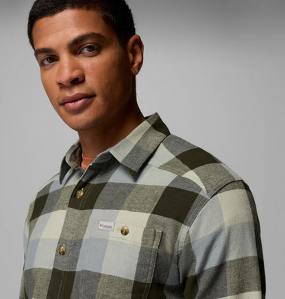 Men's Cornell Woods Flannel Long Sleeve Shirt - Tall