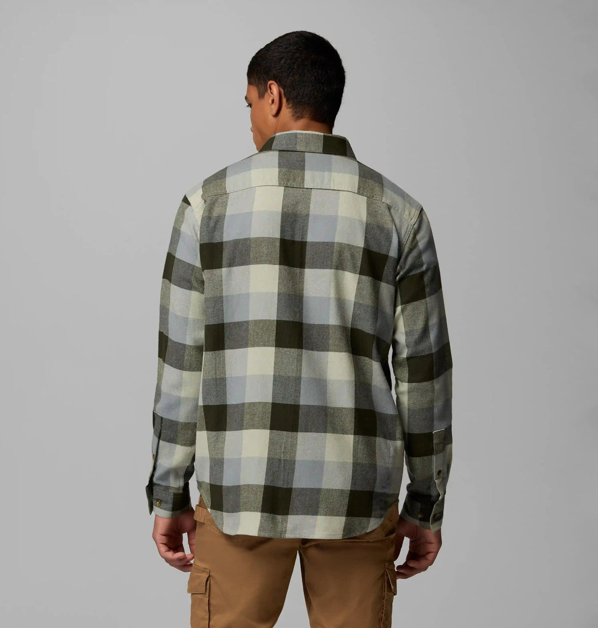 Men's Cornell Woods Flannel Long Sleeve Shirt - Tall