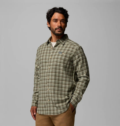 Men's Cornell Woods Flannel Long Sleeve Shirt - Tall