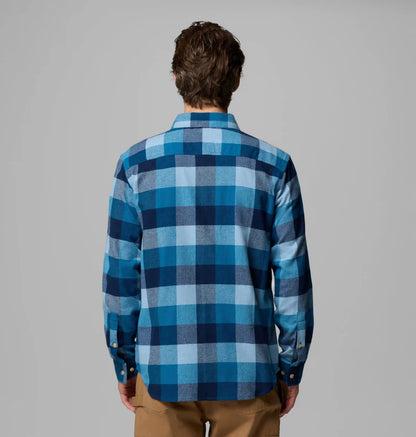 Men's Cornell Woods Flannel Long Sleeve Shirt - Tall