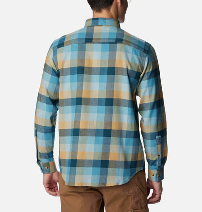 Men's Cornell Woods Flannel Long Sleeve Shirt - Tall