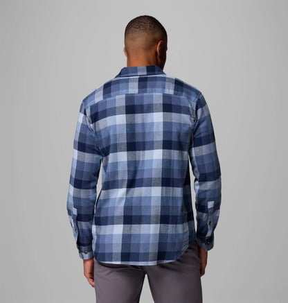 Men's Cornell Woods Flannel Long Sleeve Shirt - Tall
