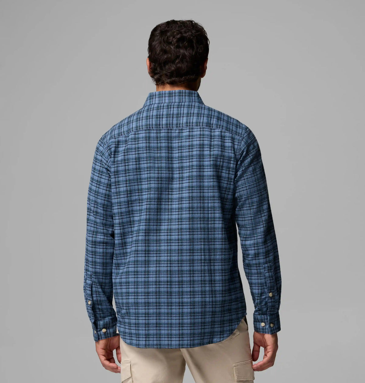 Men's Cornell Woods Flannel Long Sleeve Shirt - Tall