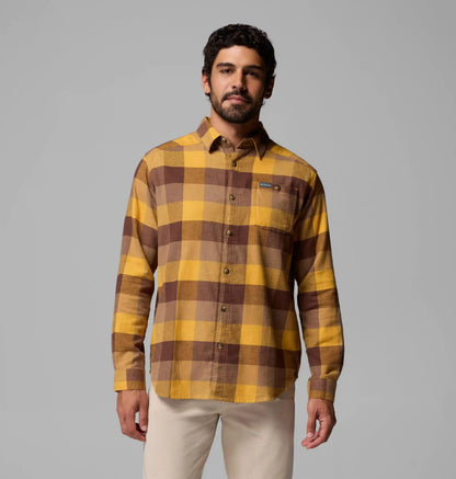 Men's Cornell Woods Flannel Long Sleeve Shirt - Tall