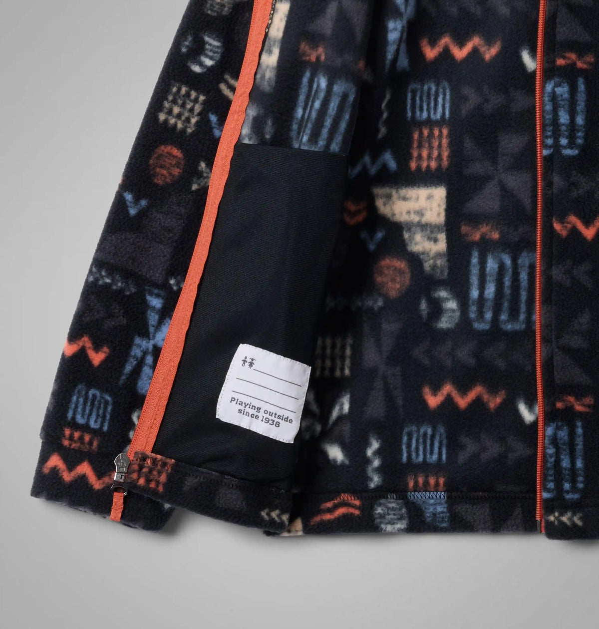 Boys’ Zing III Printed Fleece Jacket