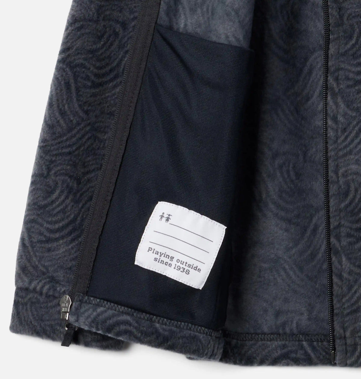 Boys’ Zing III Printed Fleece Jacket