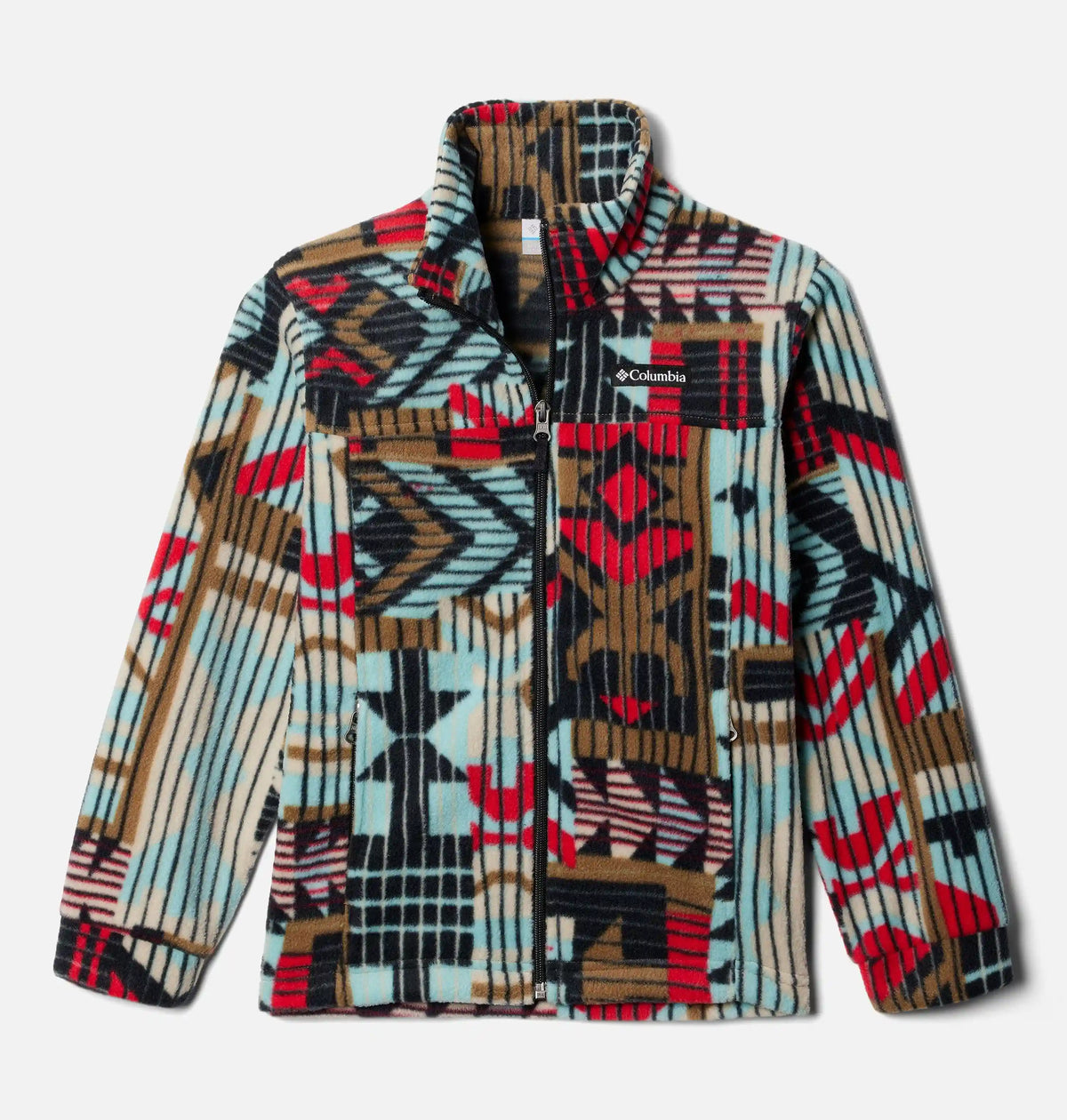 Boys’ Zing III Printed Fleece Jacket