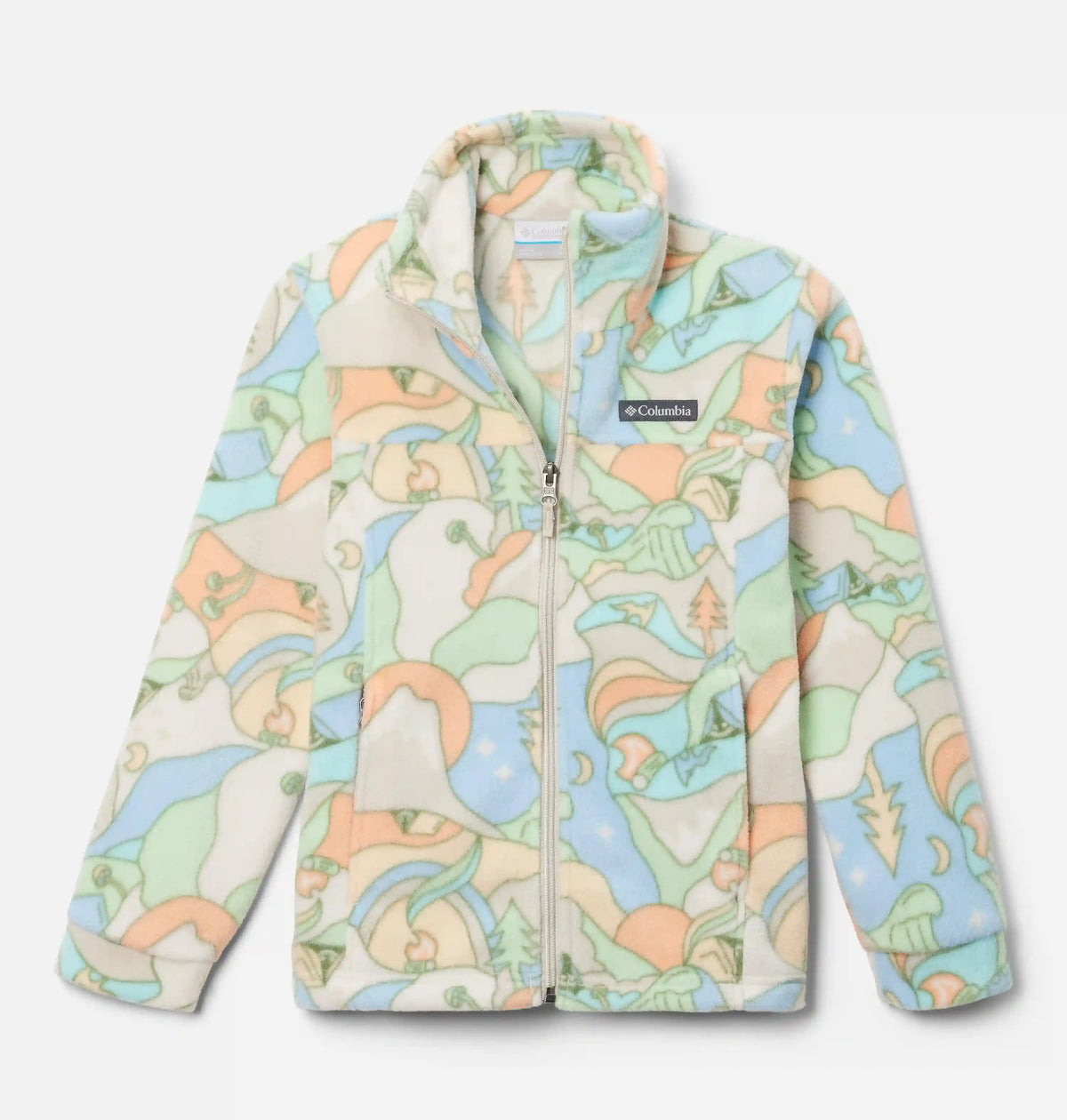 Boys’ Zing III Printed Fleece Jacket