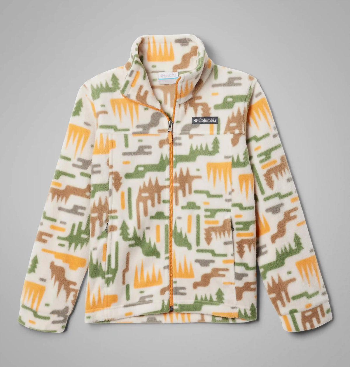 Boys’ Zing III Printed Fleece Jacket