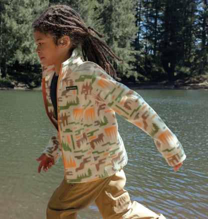 Boys’ Zing III Printed Fleece Jacket
