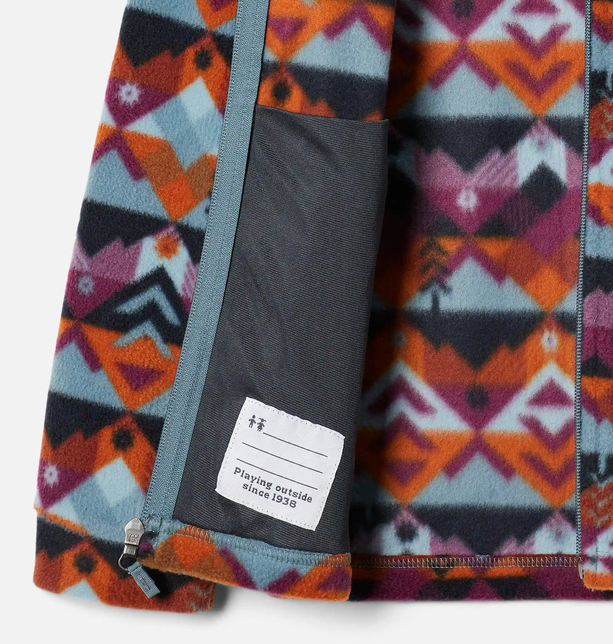 Boys’ Zing III Printed Fleece Jacket