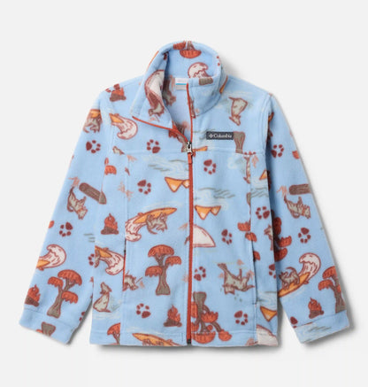 Boys’ Zing III Printed Fleece Jacket