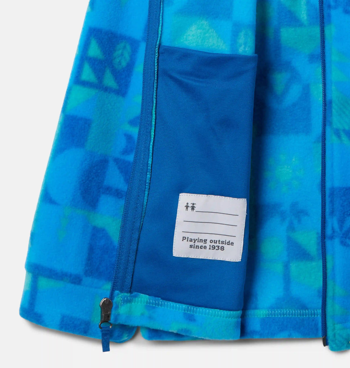 Boys’ Zing III Printed Fleece Jacket