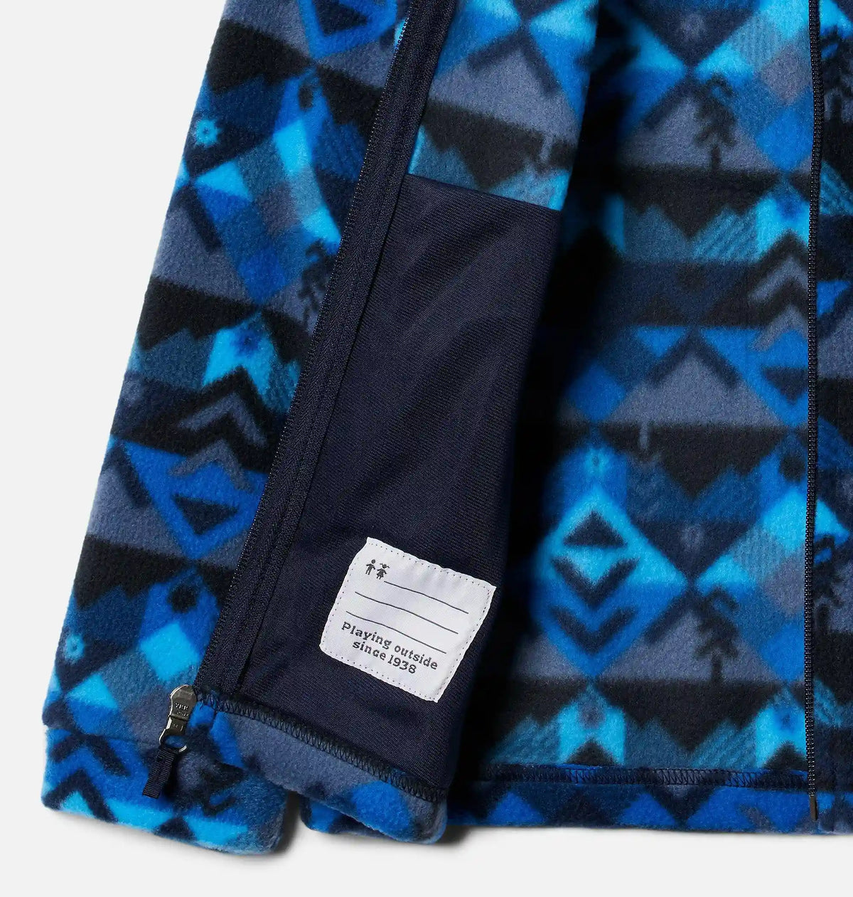 Boys’ Zing III Printed Fleece Jacket