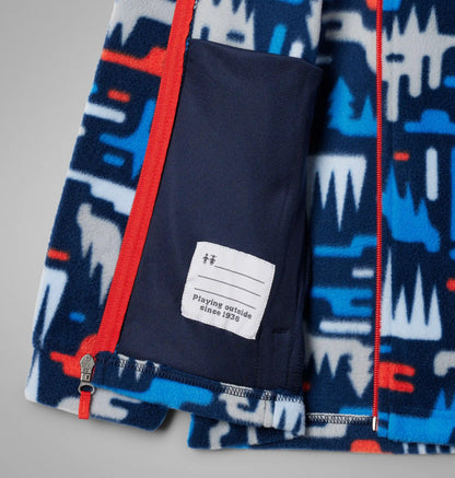 Boys’ Zing III Printed Fleece Jacket