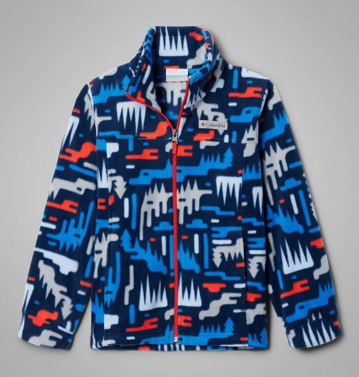 Boys’ Zing III Printed Fleece Jacket