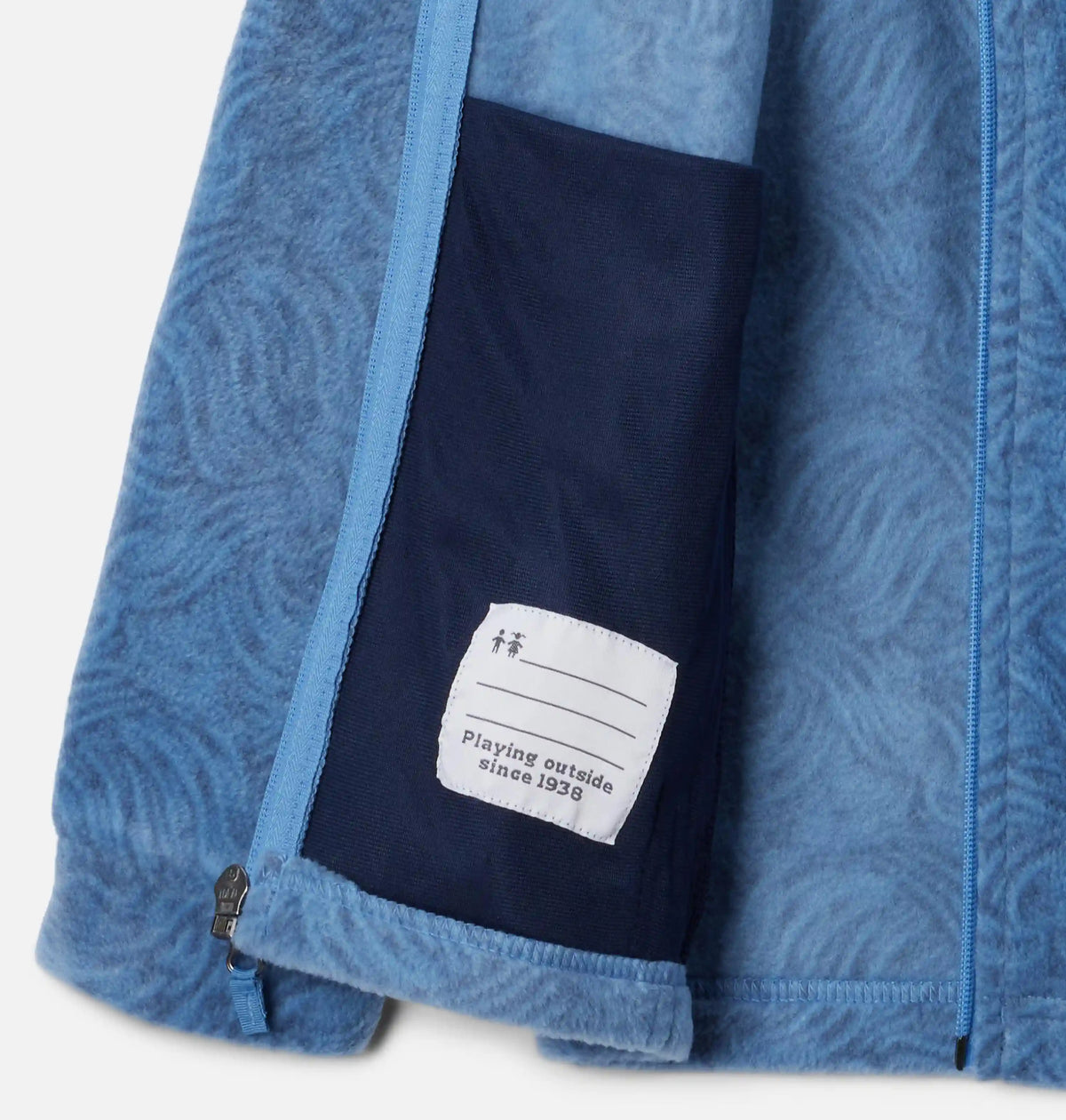 Boys’ Zing III Printed Fleece Jacket