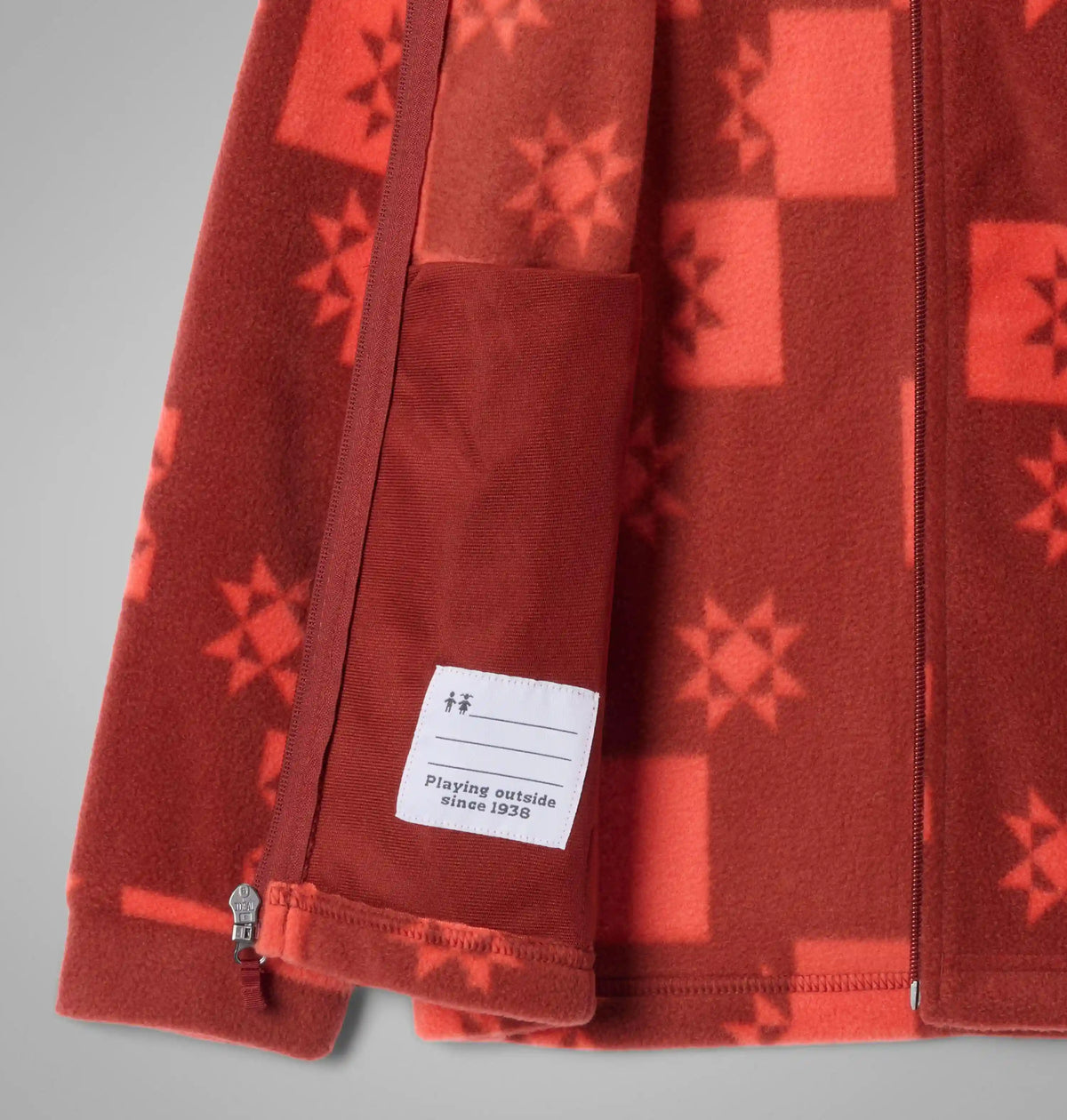 Boys’ Zing III Printed Fleece Jacket