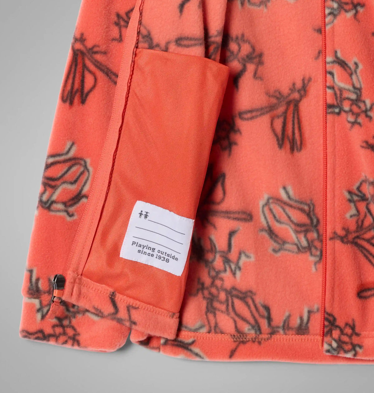 Boys’ Zing III Printed Fleece Jacket