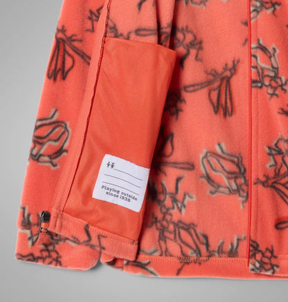Boys’ Zing III Printed Fleece Jacket
