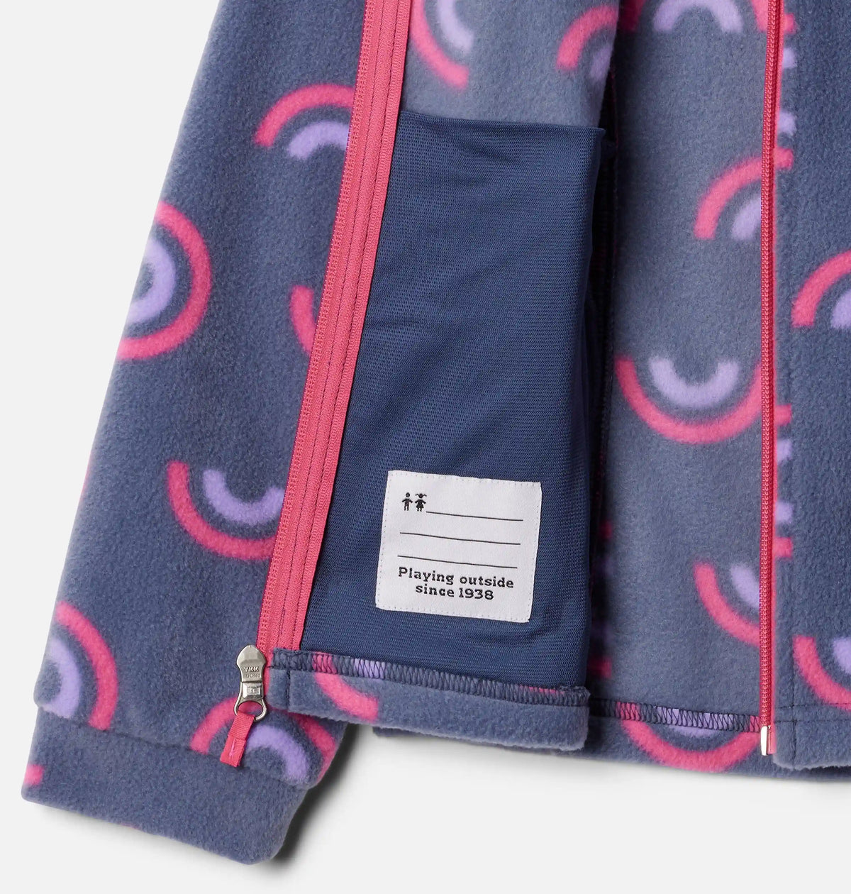 Girls' Benton Springs II Printed Fleece Jacket