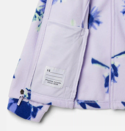 Girls' Benton Springs II Printed Fleece Jacket