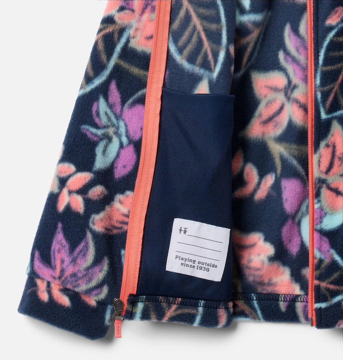 Girls' Benton Springs II Printed Fleece Jacket