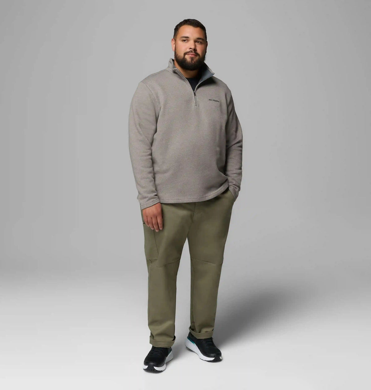 Men's Great Hart Mountain III Half Zip - Big