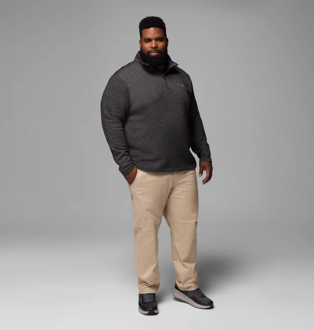 Men's Great Hart Mountain III Half Zip - Big