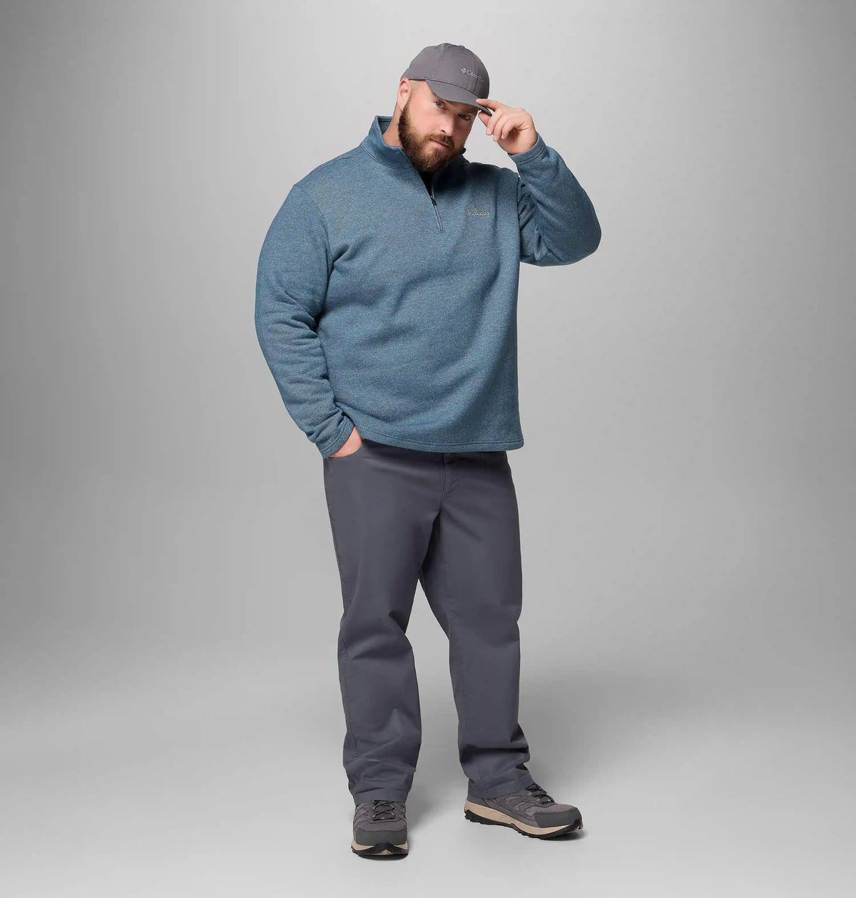 Men's Great Hart Mountain III Half Zip - Big