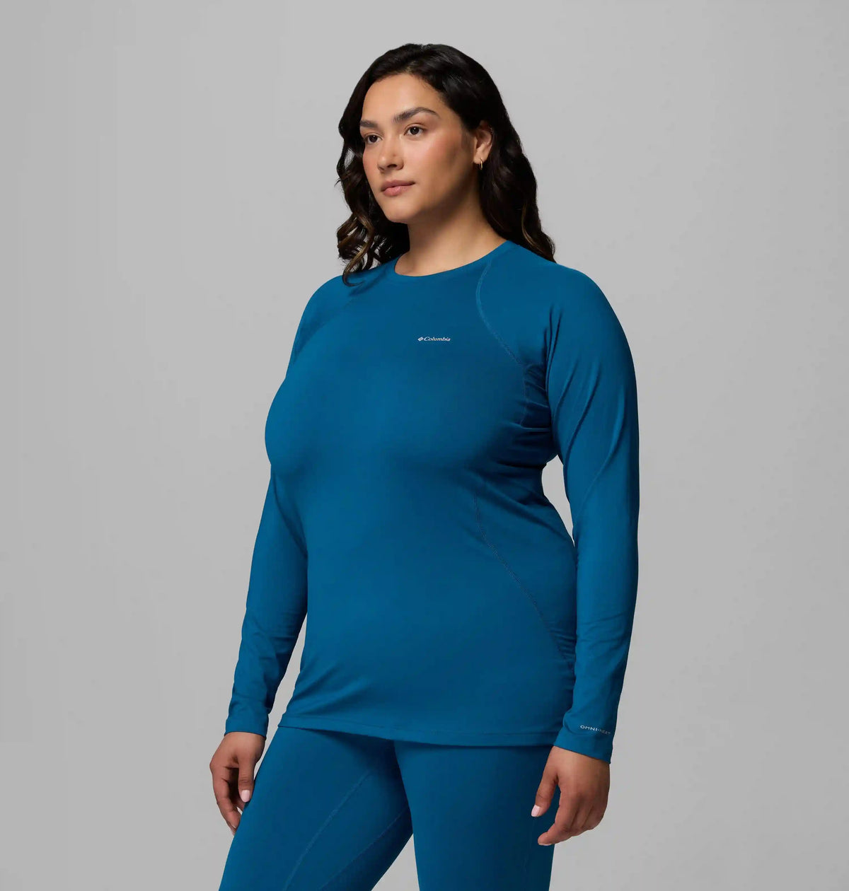 Women’s Omni-Heat Midweight Baselayer Crew - Plus Size