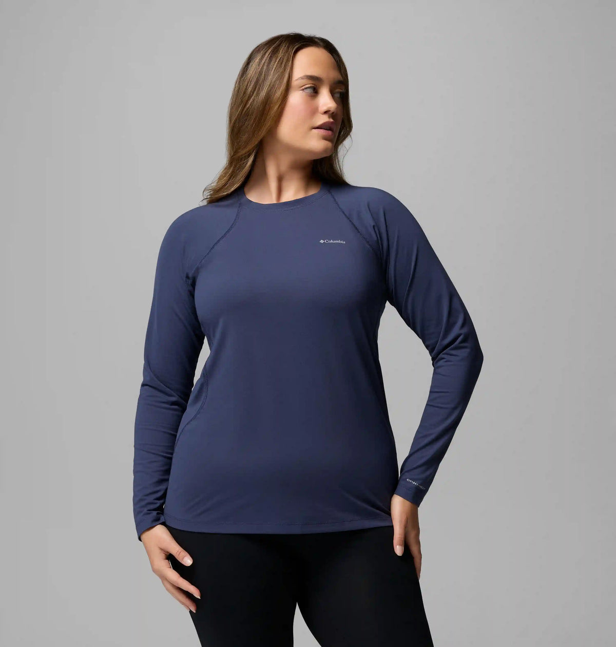Women’s Omni-Heat Midweight Baselayer Crew - Plus Size