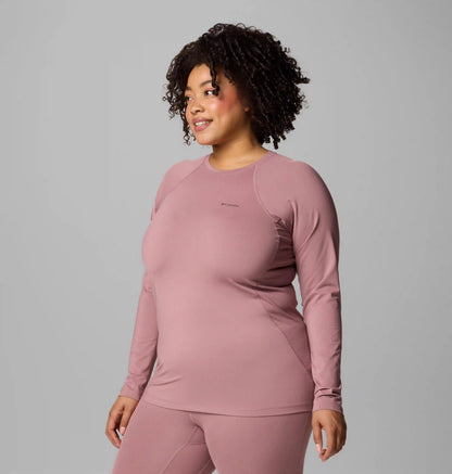 Women’s Omni-Heat Midweight Baselayer Crew - Plus Size
