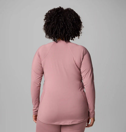 Women’s Omni-Heat Midweight Baselayer Crew - Plus Size