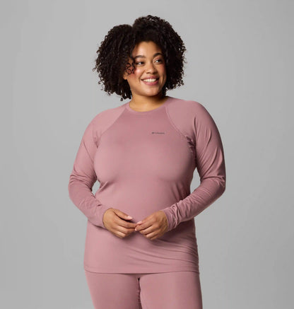 Women’s Omni-Heat Midweight Baselayer Crew - Plus Size