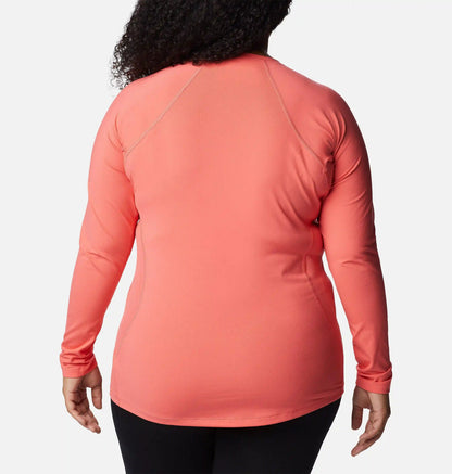 Women’s Omni-Heat Midweight Baselayer Crew - Plus Size
