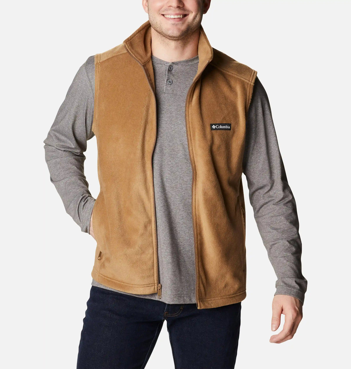 Men's Steens Mountain Fleece Vest - Tall