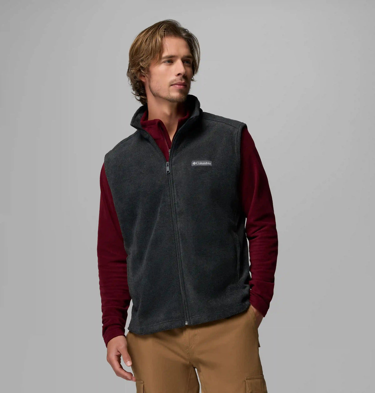 Men's Steens Mountain Fleece Vest - Tall