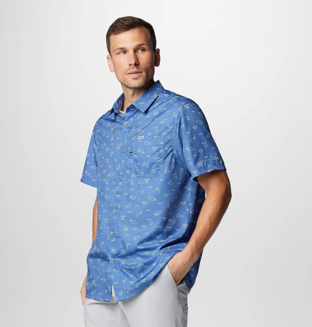 Men's PFG Super Slack Tide Camp Shirt - Tall