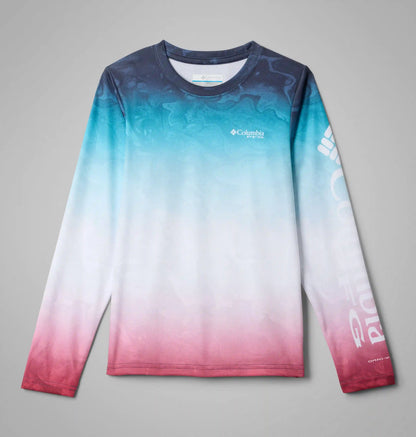 Kids' PFG Super Terminal Tackle Long Sleeve Shirt
