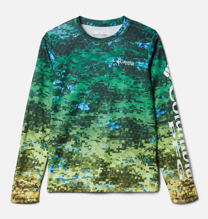 Kids' PFG Super Terminal Tackle Long Sleeve Shirt