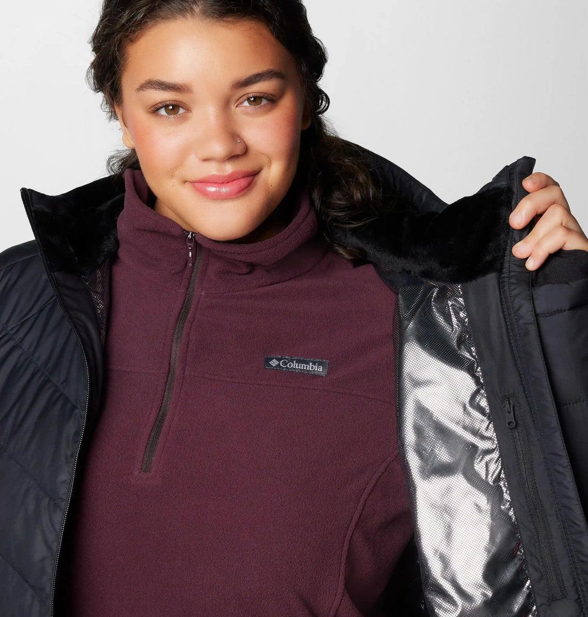 Women's Heavenly Hooded Jacket - Plus Size