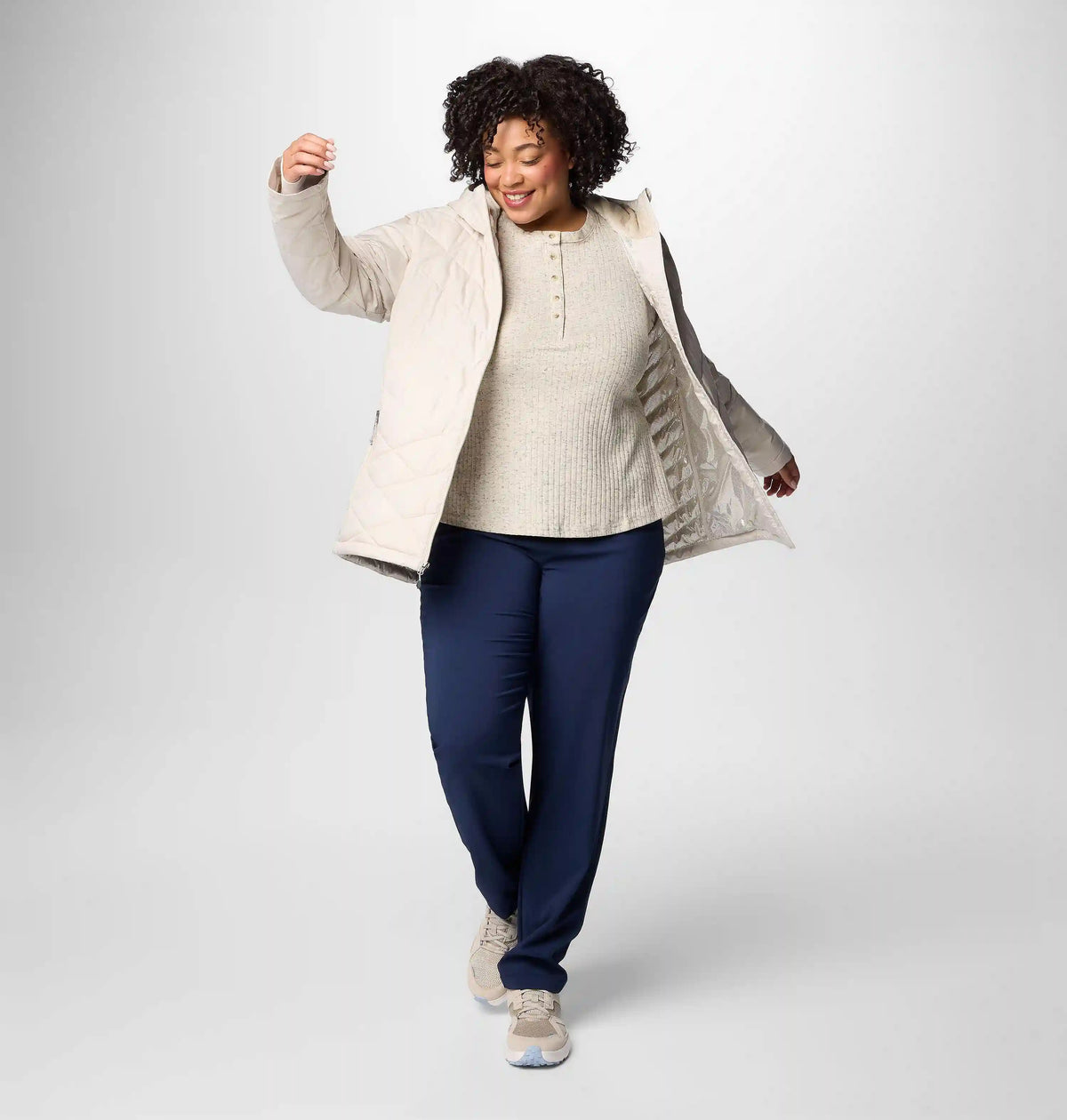 Women's Heavenly Hooded Jacket - Plus Size